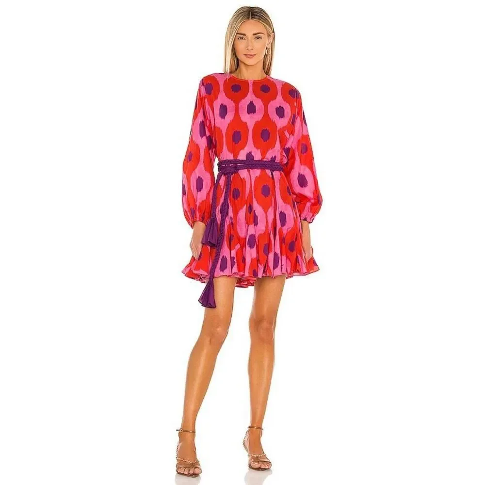 Rhode Ella Dress in Ikat Size Small - Picture 1 of 7